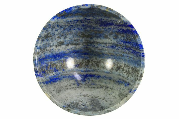 Polished Lapis Lazuli Bowl - Pakistan #297634